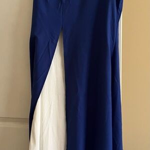 Women’s Large Blue and White Jumpsuit